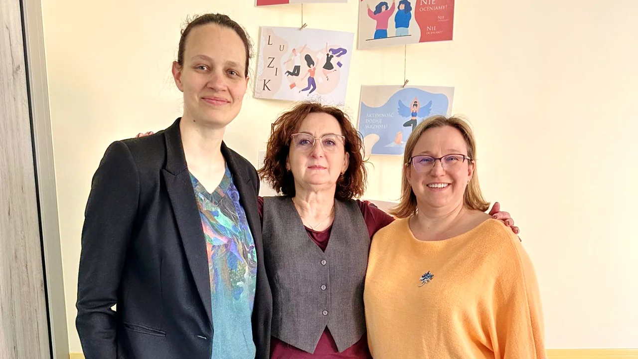 Zespół ASTO w sali terapeutycznej